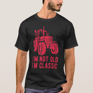 Camiseta No soy viejo Soy Tractores clásicos de la granja V