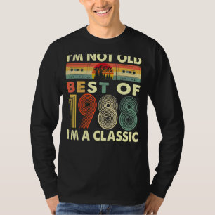 Camiseta No soy viejo Soy un clásico de la época 1988 34º n