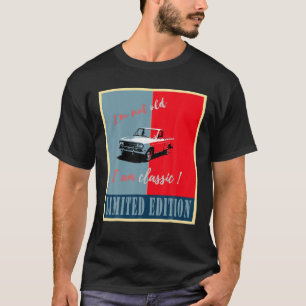 Camiseta No soy viejo Soy un clásico gráfico de coches dive
