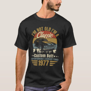 Camiseta No soy viejo Soy un clásico nacido en 1963, 56 cum