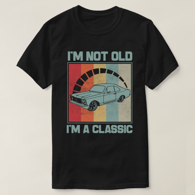 Camiseta No soy viejo soy un clásico - VAUXHALL CAVALIER MK (Diseño del anverso)