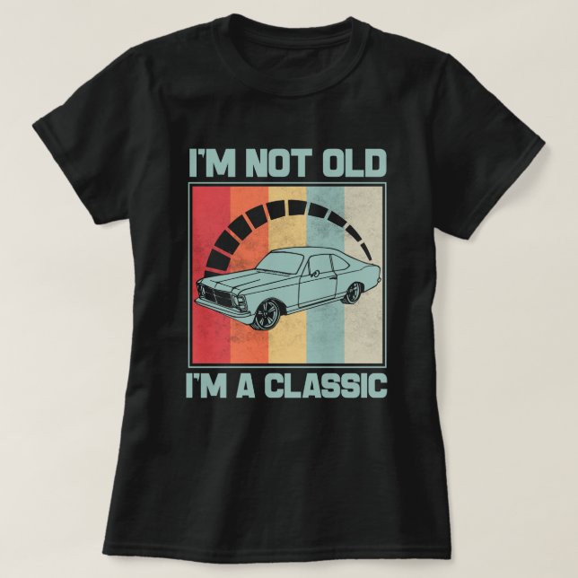 Camiseta No soy viejo soy un clásico - VAUXHALL CAVALIER MK (Diseño del anverso)