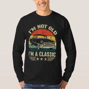 Camiseta No Soy Viejo Soy Un Coche Clásico Vintage