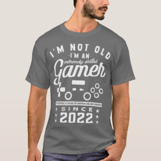 Camiseta No Soy Viejo, Soy Un Videojuego Calificado 2022Vid