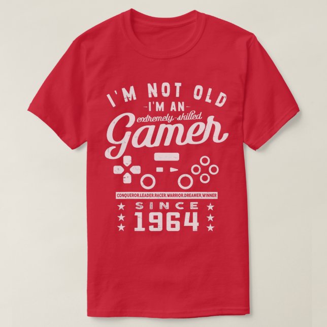Camiseta No Soy Viejo, Soy Un Videojuego De Videojuegos De  (Diseño del anverso)