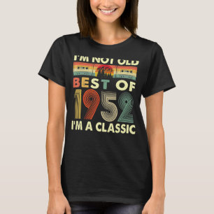 Camiseta No soy viejo, soy un viejo clásico de la época de
