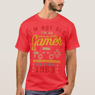Camiseta No Soy Viejo Yo Soy Un Videojuego De Videojuegos D