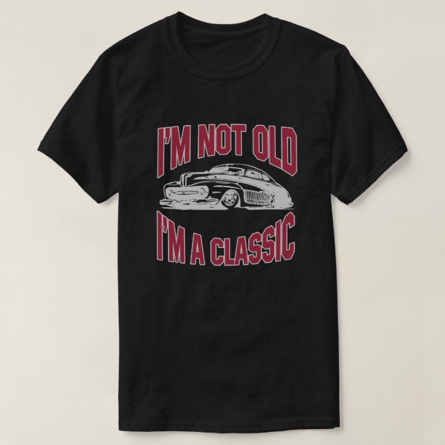 Camiseta No soy viejo yo soy una escuela vieja del (Diseño del anverso)