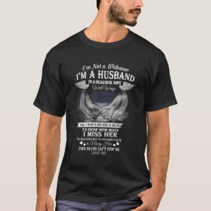 Camiseta No Soy Viudo, Soy Esposo De Una Hermosa Victoria.