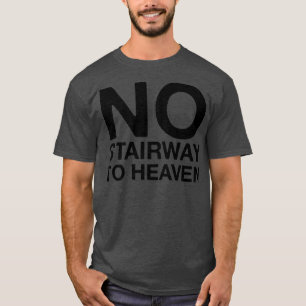 Camiseta No Stirway Guitar Store Rótulo Classic Funny Music