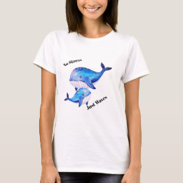 Camiseta No Stress Just Waves Pride Ocean