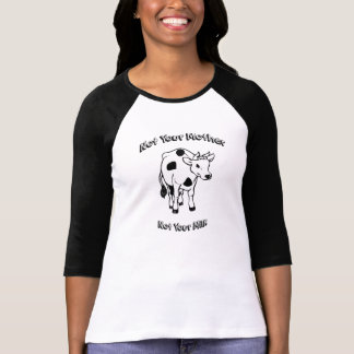 Camiseta No su madre - no su leche
