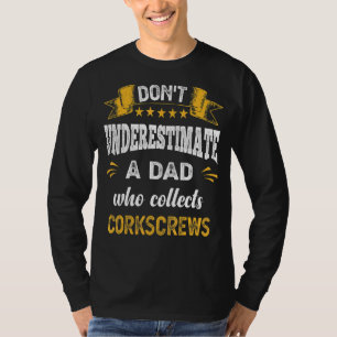 Camiseta No subestimes a un papá que junta pernos