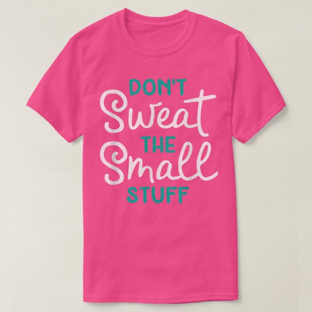 Camiseta No sudar el pequeño regalo (Diseño del anverso)
