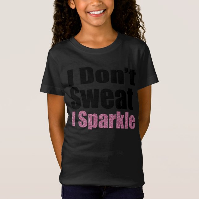 Camiseta "No sudor, espumoso" Tanque activo (Anverso)