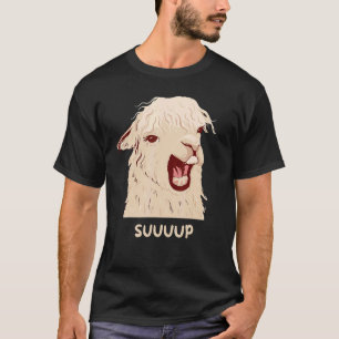 Camiseta No Sup Llama Alpaca Drama Animal Hombres Mujeres N