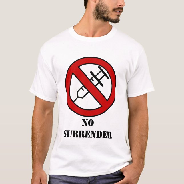 Camiseta no surrender (Anverso)
