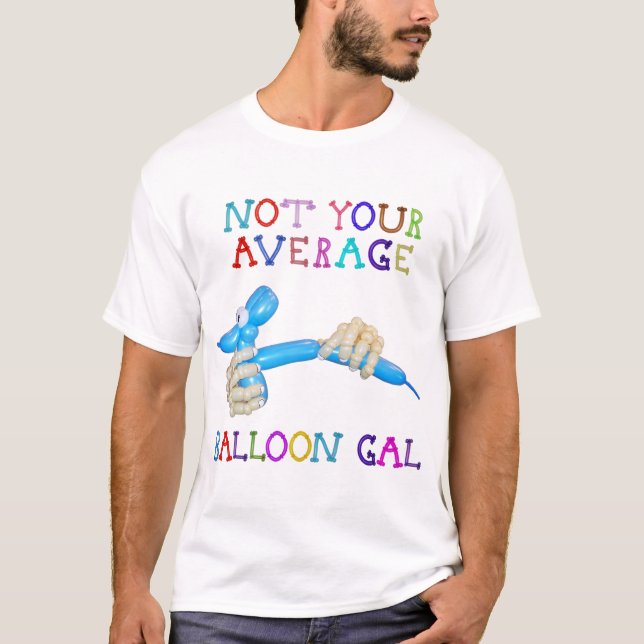 Camiseta No sus manos medias del perro del globo del galón (Anverso)