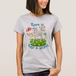 Camiseta NO Tales cosas como un CABALLO