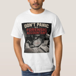 Camiseta No te asustes soy un detective contable forense