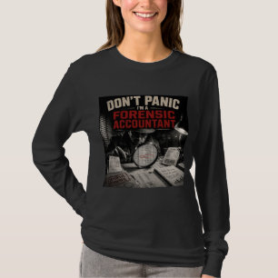 Camiseta No te asustes soy un detective contable forense