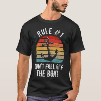 Camiseta No Te Caigas Del Barco Barco Navegando Marinero Po