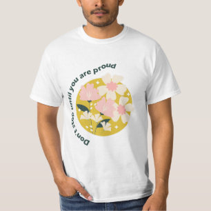 Camiseta No te Detengas Hasta que Estés Orgulloso Cita Mot