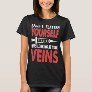 Camiseta No te engañes, yo miraba tus venas