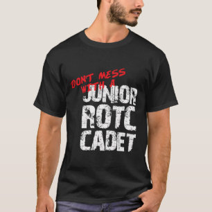 Camiseta No Te Entretés Con Un Cadete Joven De Rotc Hoodie