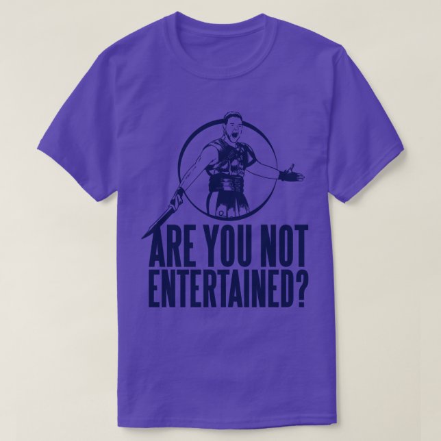 Camiseta ¿No te entretienes? (Diseño del anverso)