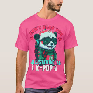 Camiseta No Te Escucho Estoy Escuchando K-Pop