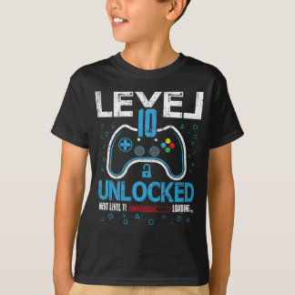 Camiseta No Te Escucho Estoy Jugando - 10 Cumpleaños