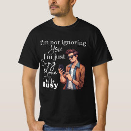 Camiseta 📱 "No te estoy ignorando, solo estoy en mi intent