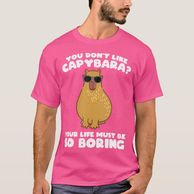 Camiseta No Te Gusta El Capibara Capybaras (Anverso)