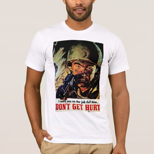 Camiseta No te hagas daño (Anverso)