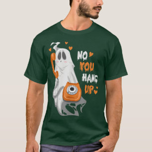 Camiseta No, te has colgado de la divertida pareja de Hallo