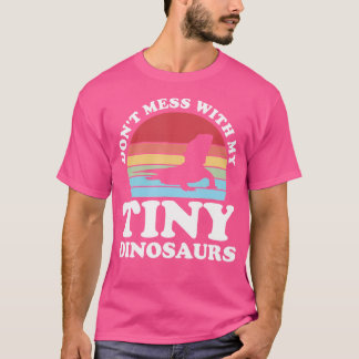 Camiseta No Te Meses Con Mi Pequeña Arrastra Con Barba Masc