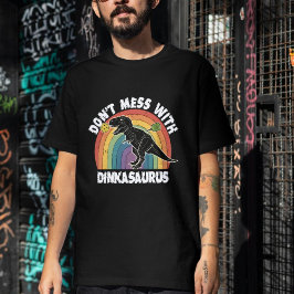 Camiseta No Te Metas Con Dinkasaurus Pickleball