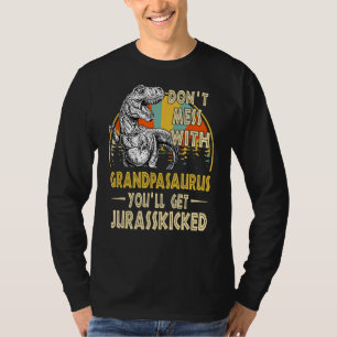Camiseta No te metas con el abuelo. Conseguirás a Jurasskic