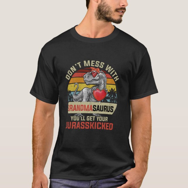Camiseta No te metas con el abuelo Masauro. Conseguirás a J (Anverso)