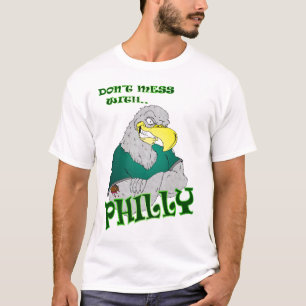 Camiseta No te metas con el fútbol de Philly