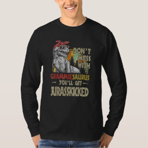 Camiseta No te metas con el Grammiesauro te vas a poner Jur
