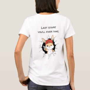 Camiseta No te metas con este conejo - divertido y nervioso