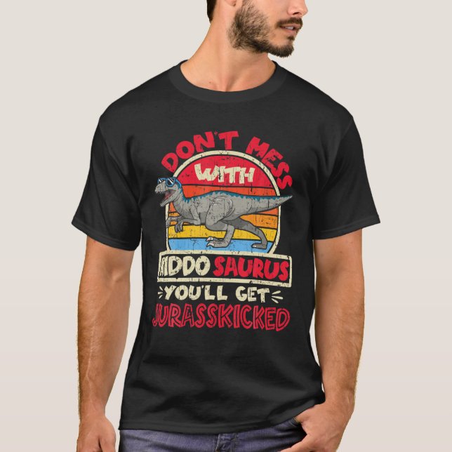 Camiseta No te metas con Kiddo Saurus...................... (Anverso)