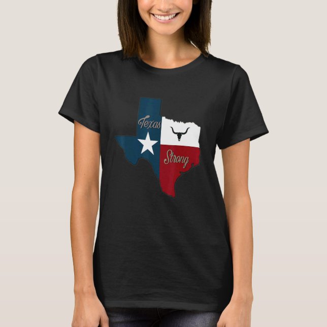 Camiseta No te metas con la estrella solitaria de Texas Lon (Anverso)