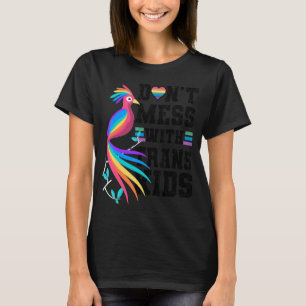 Camiseta No te metas con los niños transexuales proteja a l