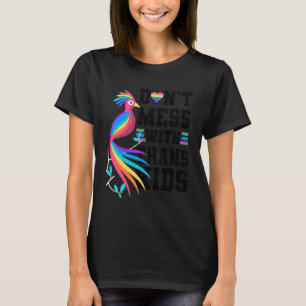 Camiseta No te metas con los niños transexuales proteja a l