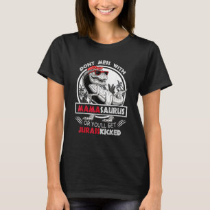 Camiseta No te metas con Mamasaurus, te echarán a Jurasskic
