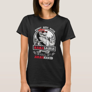 Camiseta No te metas con Mamasaurus, te echarán a Jurasskic