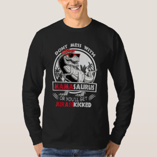Camiseta No te metas con Mamasaurus, te echarán a Jurasskic